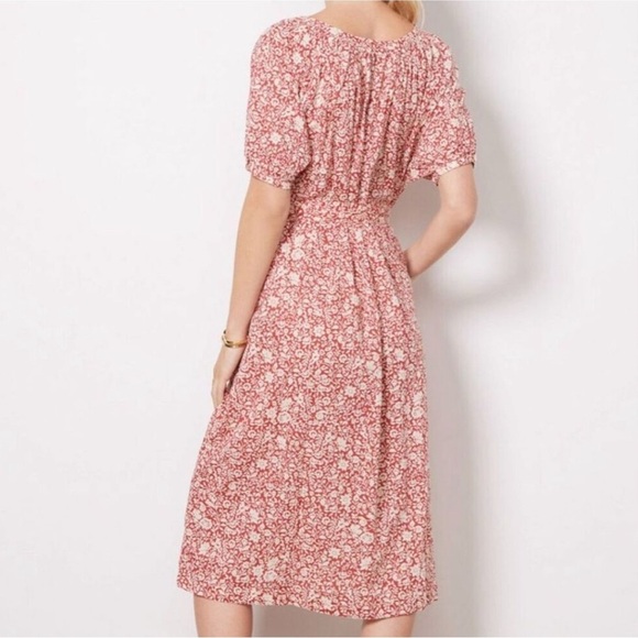 New with tags Faherty Carmel Organic Cotton Midi Dress - Picture 2 of 12